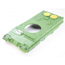 Верхняя часть корпуса с комплектом аксессуаров для танка Leopard 2A6, неокрашеная.