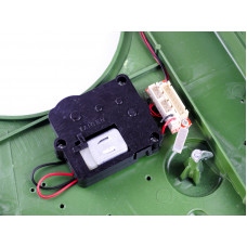 Верхняя часть корпуса с комплектом аксессуаров для танка Leopard 2A6, неокрашеная.