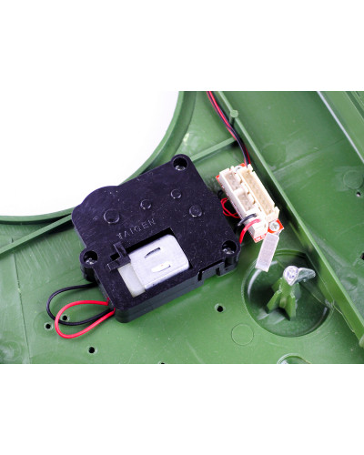 Верхняя часть корпуса с комплектом аксессуаров для танка Leopard 2A6, неокрашеная.