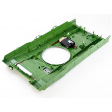 Верхняя часть корпуса с комплектом аксессуаров для танка Leopard 2A6, неокрашеная.