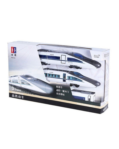 Р/У поезд Double Eagle CRH Train 1:18, в составе 3 вагона