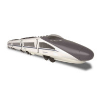 Р/У поезд Double Eagle CRH Train 1:18, в составе 3 вагона