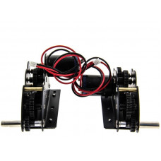 Редуктора Taigen лев. и пр., 4в1, сталь, 20подшип., 18000RPM для  3818, 3819, вал 8x49мм