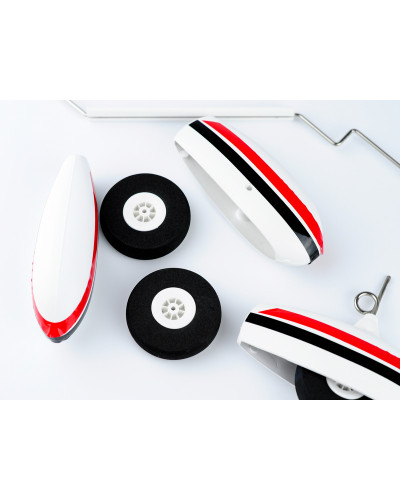 Шасси для самолета Top RC 500 Class Cessna 182 4СH (красный), комплект