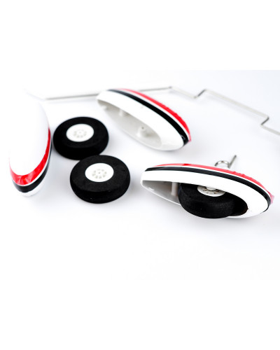 Шасси для самолета Top RC 500 Class Cessna 182 4СH (красный), комплект