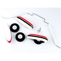 Шасси для самолета Top RC 500 Class Cessna 182 4СH (красный), комплект