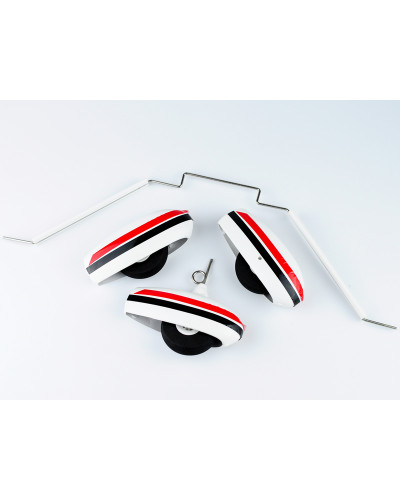 Шасси для самолета Top RC 500 Class Cessna 182 4СH (красный), комплект