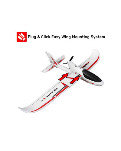 Радиоуправляемый планер Volantex RC Ranger 750мм Brushless 2.4G 4ch LiPo RTF with Gyro GPS