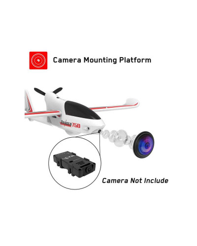 Радиоуправляемый планер Volantex RC Ranger 750мм Brushless 2.4G 4ch LiPo RTF with Gyro GPS