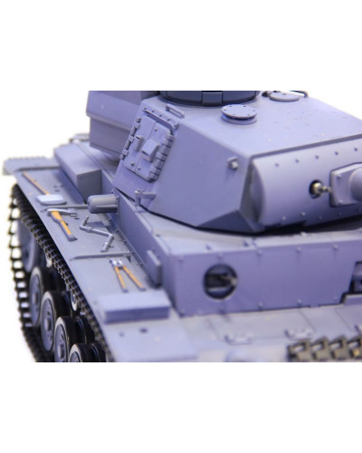 Р/У танк Heng Long 1/16 Panzerkampfwagen III (Германия) 2.4G RTR темно-серый
