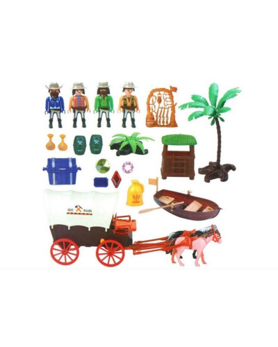 Игровой набор KEYLY TOYS 0813-4 "Ковбои"
