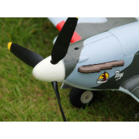 Радиоуправляемый самолет Top RC Hurricane зеленый 750мм 2.4G 4-ch LiPo RTF