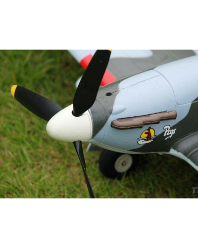 Радиоуправляемый самолет Top RC Hurricane зеленый 750мм 2.4G 4-ch LiPo RTF