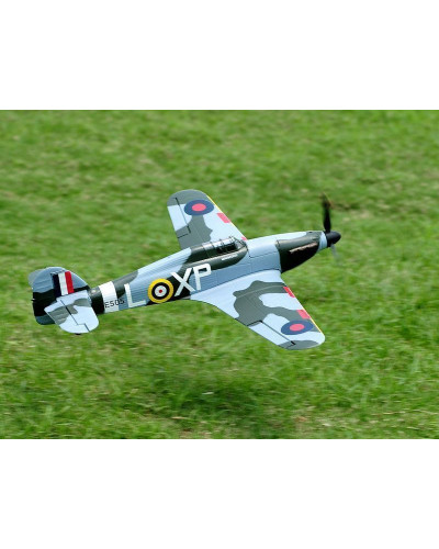 Радиоуправляемый самолет Top RC Hurricane зеленый 750мм 2.4G 4-ch LiPo RTF