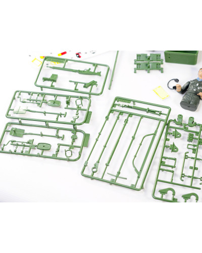 Комплект аксессуаров для танка Leopard 2A6 (полный комплект), неокрашен.
