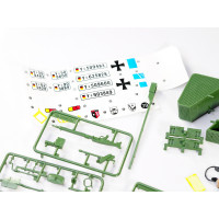 Комплект аксессуаров для танка Leopard 2A6 (полный комплект), неокрашен.