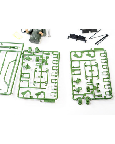 Комплект аксессуаров для танка Leopard 2A6 (полный комплект), неокрашен.