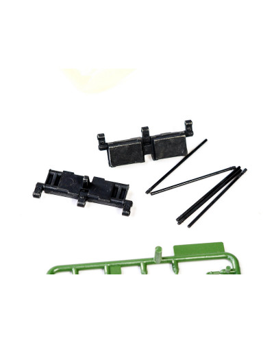 Комплект аксессуаров для танка Leopard 2A6 (полный комплект), неокрашен.