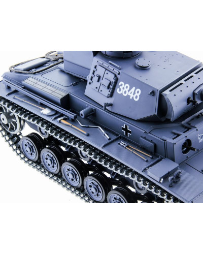 Радиоуправляемый танк Heng Long  Panzer III type L Professional V6.0  2.4G 1/16 RTR