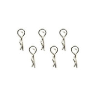 Клипсы крепления кузова для автомоделей 1/10, 6шт.