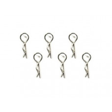 Клипсы крепления кузова для автомоделей 1/10, 6шт.