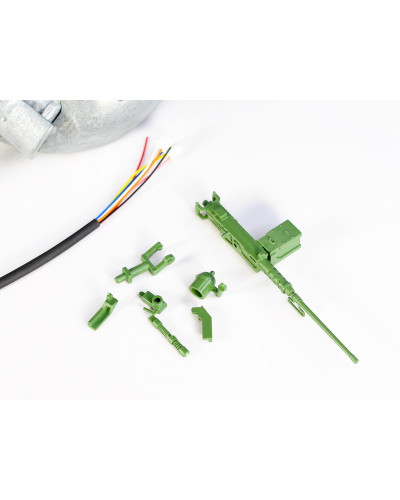 Металлическая башня для танка SHERMAN M4A3 75mm с шариками и мех. вращения на 360 град. TAG120645