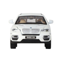 Машина "АВТОПАНОРАМА" BMW X6, белый, 1/32 , свет, звук, инерция, в/к 17,5*13,5*9 см