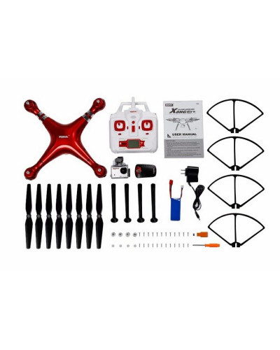 Р/У квадрокоптер Syma X8HG с HD камерой 8Мп 2.4G RTF, барометр