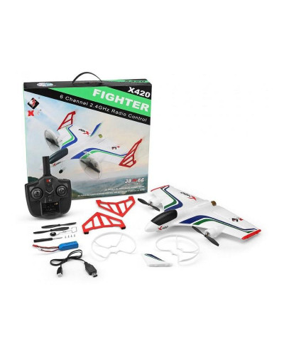 Р/У самолет XK Innovation X420 420мм 3D EPP 2.4G 6-ch LiPo Gyro RTF