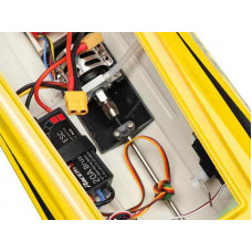 Радиоуправляемый катер Volantex RC Vector SR65 желтый Brushless 2.4G LiPo RTR