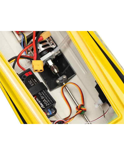 Радиоуправляемый катер Volantex RC Vector SR65 желтый Brushless 2.4G LiPo RTR