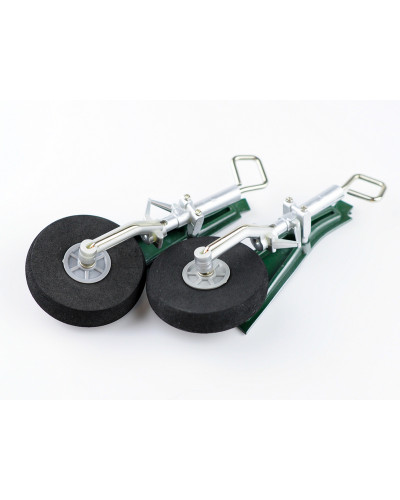 Переднее шасси для самолета Top RC P-51D (синий)