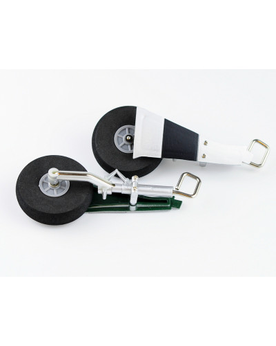 Переднее шасси для самолета Top RC P-51D (синий)