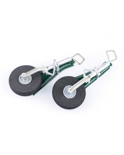 Переднее шасси для самолета Top RC P-51D (синий)