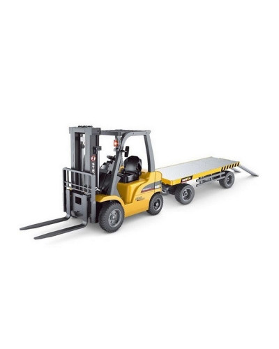 Радиоуправляемый погрузчик с прицепом HUI NA TOYS 2.4G 8CH 1/10 RTR