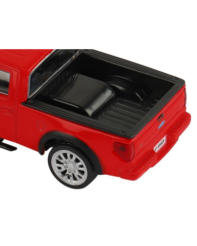 Машина "АВТОПАНОРАМА" Ford F-150 SVT Raptor-2, красный, 1/52, инерция, в/к 17,5*12,5*6,5 см