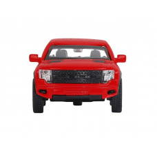 Машина "АВТОПАНОРАМА" Ford F-150 SVT Raptor-2, красный, 1/52, инерция, в/к 17,5*12,5*6,5 см