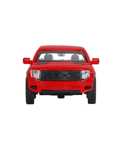 Машина "АВТОПАНОРАМА" Ford F-150 SVT Raptor-2, красный, 1/52, инерция, в/к 17,5*12,5*6,5 см