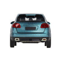 Машина "АВТОПАНОРАМА" Porsche Cayenne S, голубой, 1/32, свет, звук, инерция, в/к 17,5*13,5*9 см
