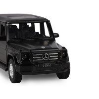 Машина "АВТОПАНОРАМА" Mercedes-Benz G350d, черный, 1/42, инерция, откр. двери, в/к 17,5*12,5*6,5 см