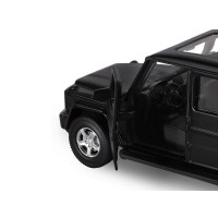 Машина "АВТОПАНОРАМА" Mercedes-Benz G350d, черный, 1/42, инерция, откр. двери, в/к 17,5*12,5*6,5 см