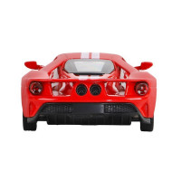Машина "АВТОПАНОРАМА" Ford GT, красный, 1/42, инерция, откр. двери, в/к 17,5*12,5*6,5 см