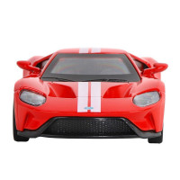 Машина "АВТОПАНОРАМА" Ford GT, красный, 1/42, инерция, откр. двери, в/к 17,5*12,5*6,5 см