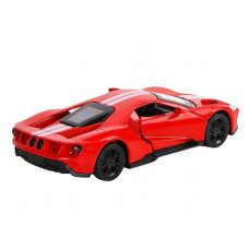 Машина "АВТОПАНОРАМА" Ford GT, красный, 1/42, инерция, откр. двери, в/к 17,5*12,5*6,5 см