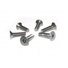 Винт с потайной головкой M4x16 под шестигранник, 6шт.