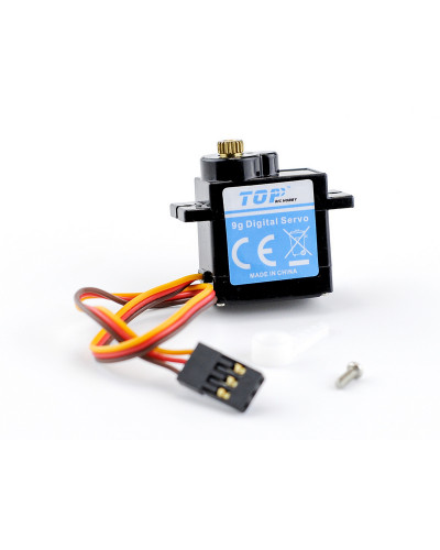 Сервомашинка 9g для планера Top RC Lightning 2100 (руль высоты), провод 150мм