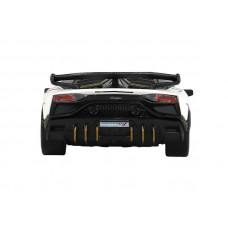 Машина "АВТОПАНОРАМА" Lamborghini SVJ, белый, 1/32, свет, звук, инерция, в/к 17,5*12,5*6,5 см