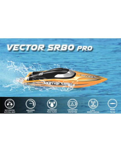 Радиоуправляемый катер Volantex RC Vector SR80 PRO Brushless 2.4G ARTR