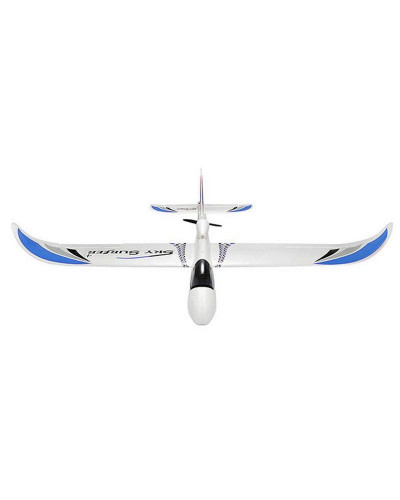 Радиоуправляемый планер Top RC SKY SURFER синий 1400мм KIT