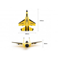 Р/У самолет CTF CE-35 FX-820 290мм 2.4G EPP Gyro RTF (с гироскопом)